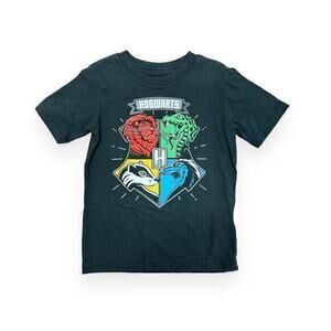 ⭐️ Harry Potter Hogwarts Kids T-Shirt with House Crest
